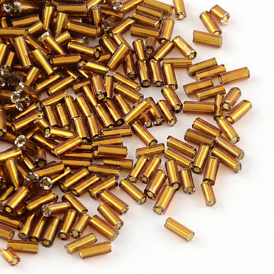 Glass Bugle Beads