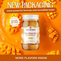 TrueSeaMoss Mango Irish Sea Moss Gel – Rich in Minerals & Vitamins – supports Immune, improves digestion, boost energy, s...