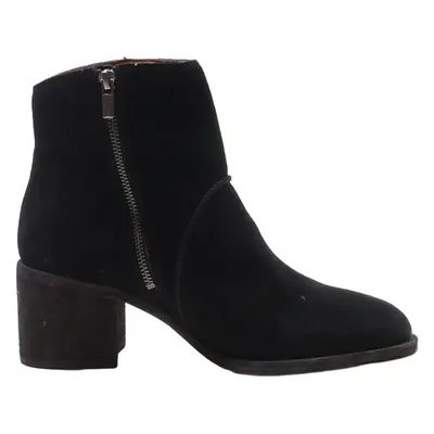 FRYE Ankle Boots Black Suede Womens UK 5
