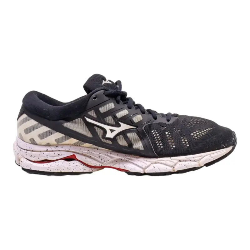 MIZUNO Sneaker Trainers Black Synthetic Mens UK 8
