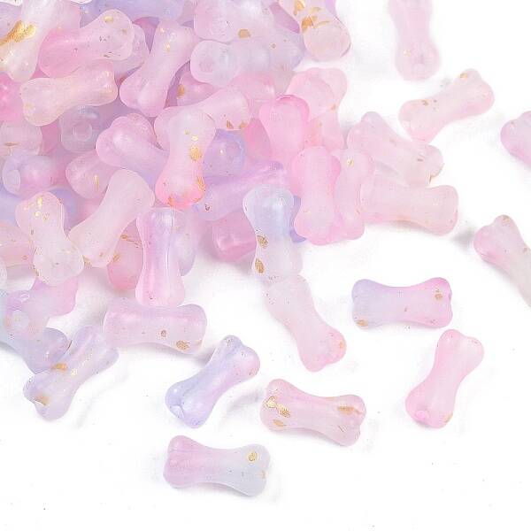 Gradient Color Transparent Acrylic Beads