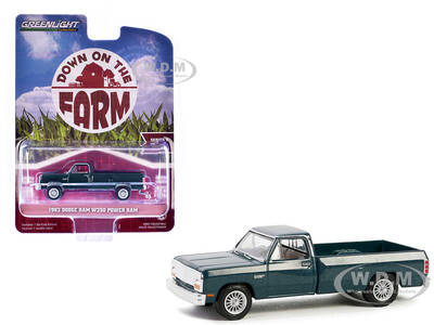 1982 Dodge Ram W250 Power Ram Pickup Truck Seaspray Green Metallic \