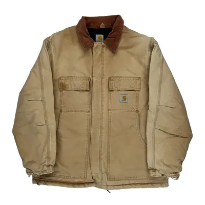 Carhartt Jacket - 2XL Beige Cotton