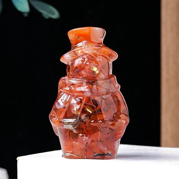 Resin Snowman Display Decoration