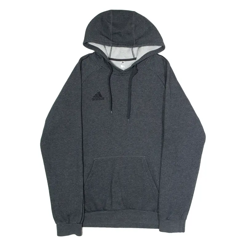 ADIDAS Mens Grey Hoodie M