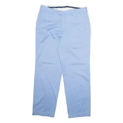 RALPH LAUREN Chino Mens Trousers Blue Regular Straight W34 L30