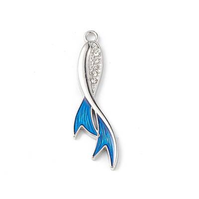 Alloy Rhinestone Pendants