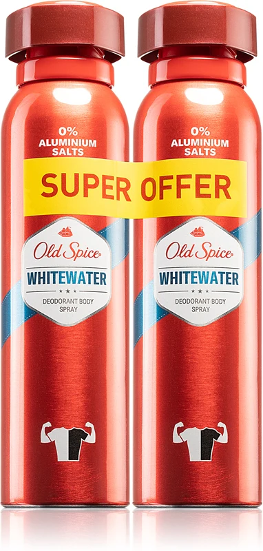 Old Spice Old Spice Deodorant Spray Duo 2X150Ml White Water