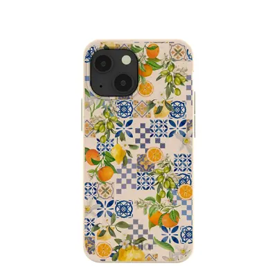 Seashell Amalfi Fruits iPhone 13 Mini Case