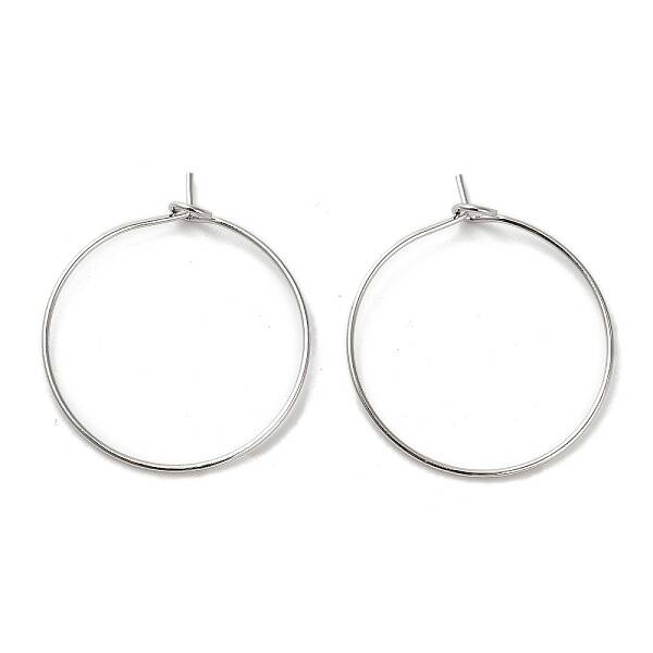 Brass Hoop Earrings Findings