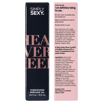 Simply Sexy Head Over Heels - Pheromone Perfume Oil Roll on - .34oz - 10.2ml