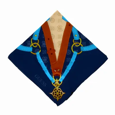 Guess, fabric scarf, AW9067VIS03BLM, for women