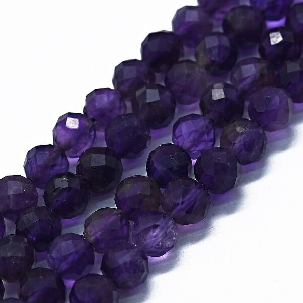 Natural Amethyst Beads Strands