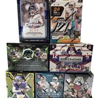 Blasters 7Box PYT - Authentic Football Trading Cards from NFL's Best Players - Includes many types of Collectible Cards - Ori...