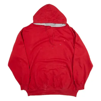 CHAMPION Mens Red Hoodie 2XL