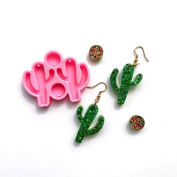 Cactus Pendant Silicone Molds