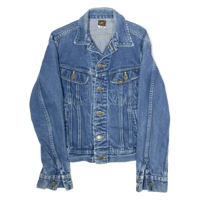 LEE Mens Denim Jacket Blue XS