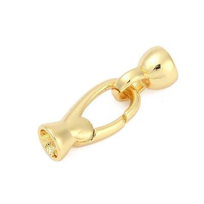 Brass Fold Over Clasps