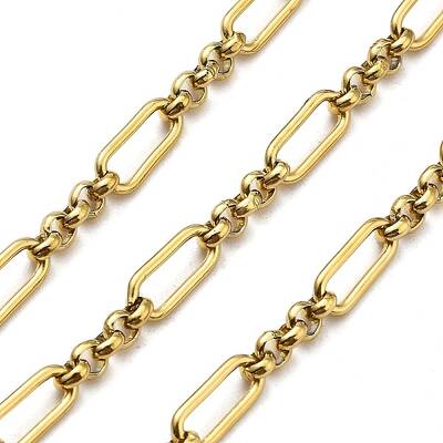 Ion Plating(IP) 304 Stainless Steel Oval Link Chains