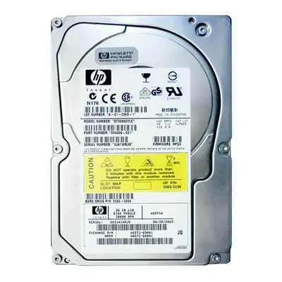 A6571-69001 HP 36.4GB Ultra-320 SCSI 10000 3.5-inch Hard Drive