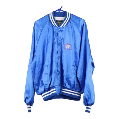 Girard Varsity Jacket - Large Blue Polyester