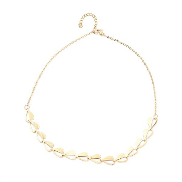 PVD Vacuum Plating 304 Stainless Steel Link Chain Necklaces