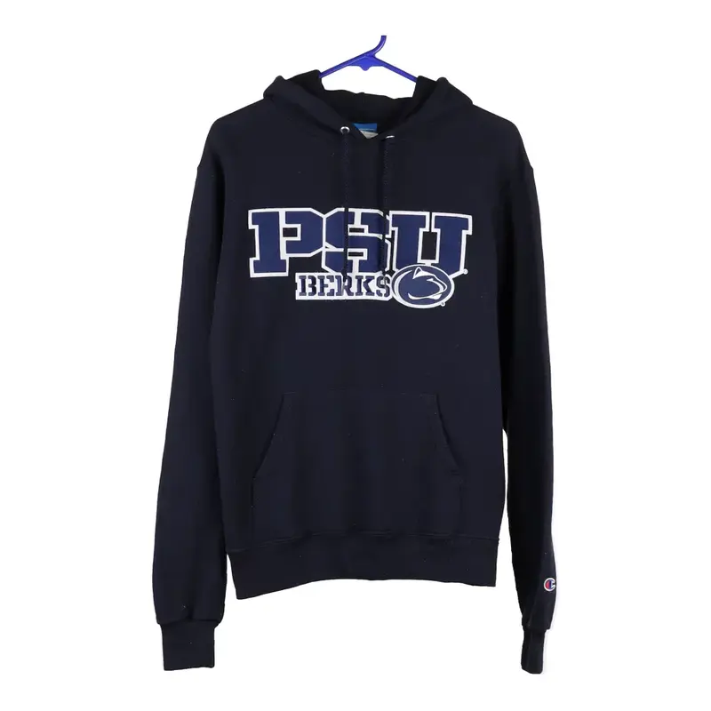 PSU Burks Champion Hoodie - Small Navy