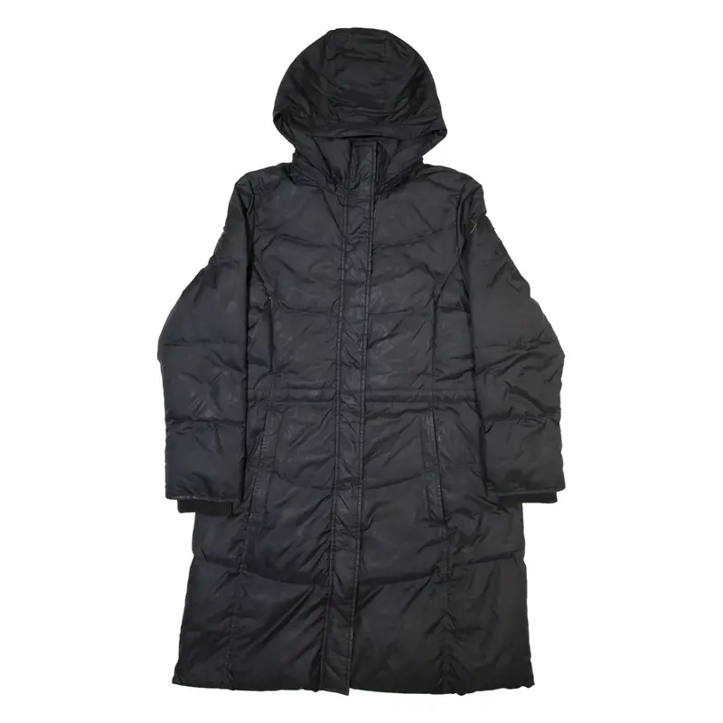 TIMBERLAND Womens Puffer Jacket Black Hooded XL