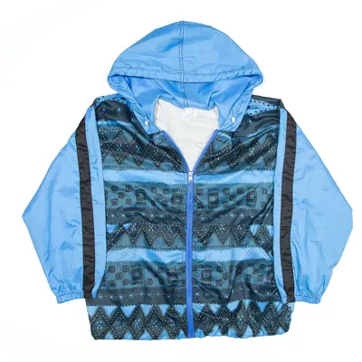 Track Jacket Blue Crazy Pattern Boys S