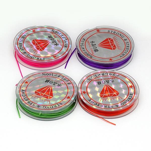 Flat Elastic Crystal String