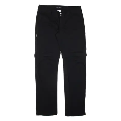 COLUMBIA Womens Trousers Black Regular Straight W33 L31