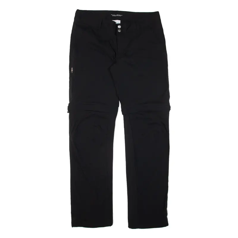 COLUMBIA Womens Trousers Black Regular Straight W33 L31
