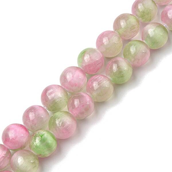 Natural Selenite Beads Strands