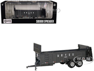 Artex SBX800 Spreader Dark Gray 1/64 Diecast Model by SpecCast