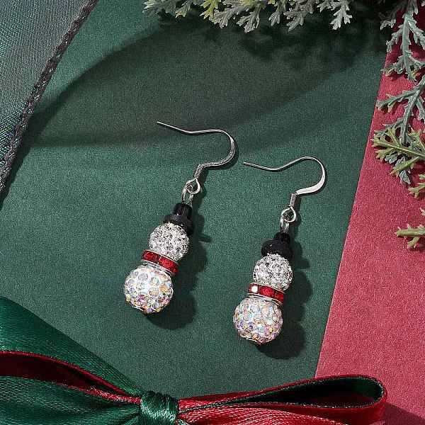304 Stainless Steel Dangle Earrings