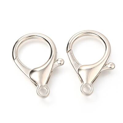 Zinc Alloy Lobster Claw Clasps