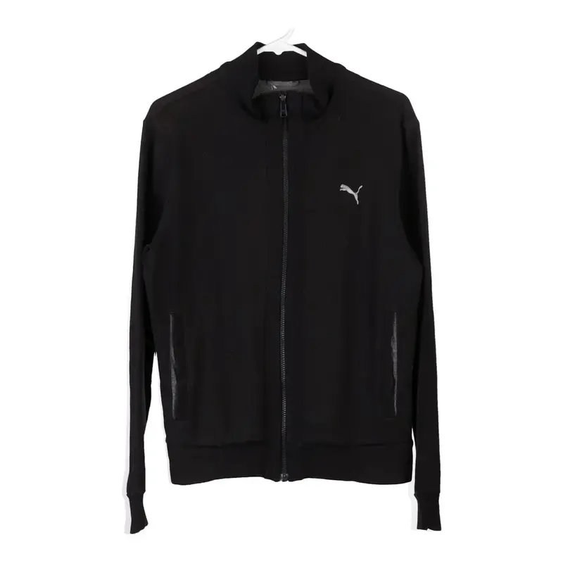 Puma Zip Up - Small Black Cotton