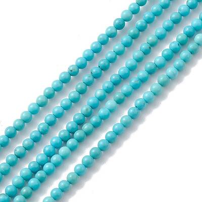 Natural Howlite Beads Strands