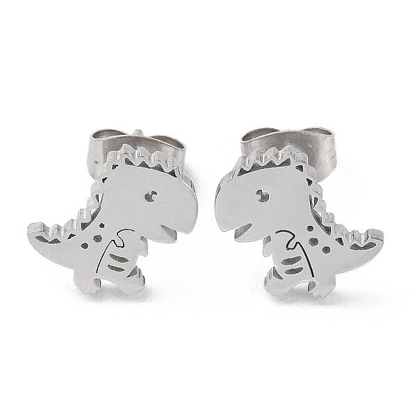 Non-Tarnish 304 Stainless Steel Stud Earrings