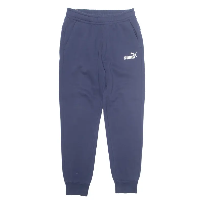 PUMA Mens Joggers Blue Tapered M W29 L30