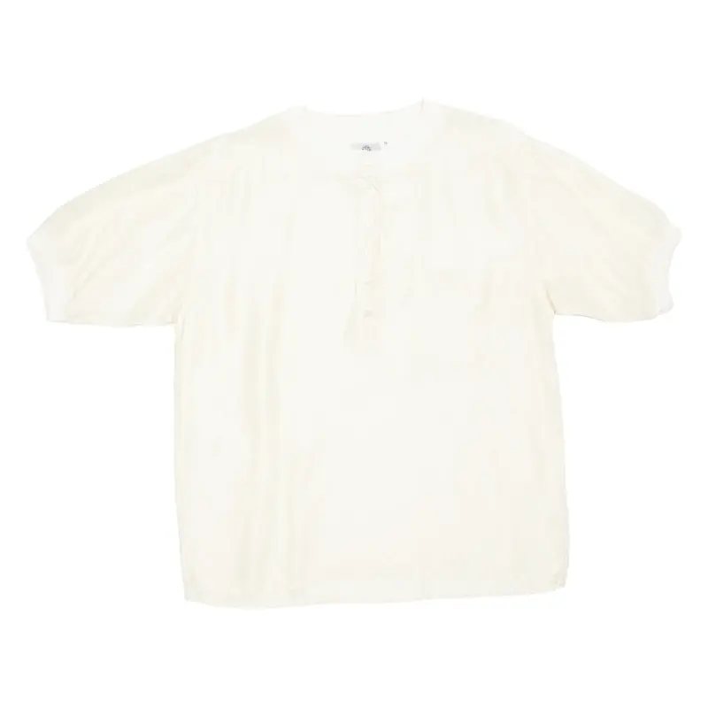 Womens Top White Silk S