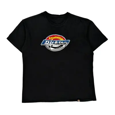 Dickies Graphic T-Shirt - Medium Black Cotton