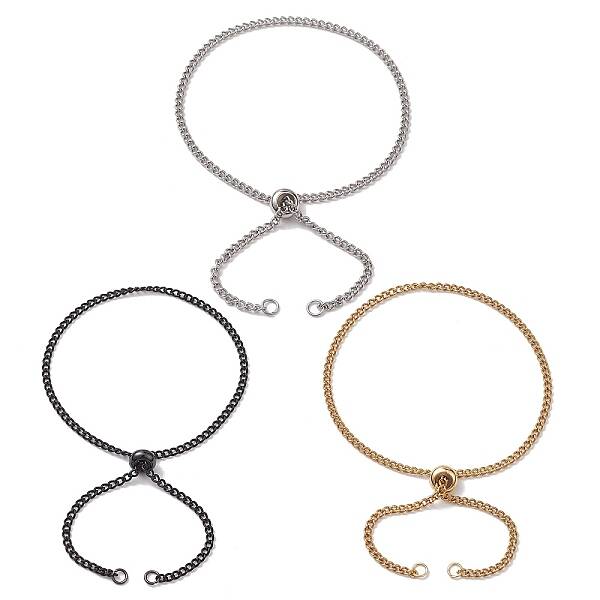 304 Stainless Steel Adjustable Chain Bracelet Making