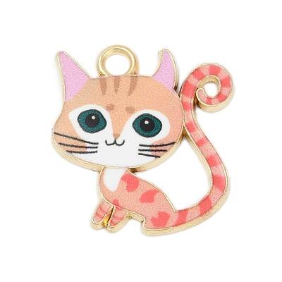 Alloy Enamel Pendants