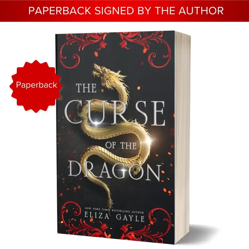 The Curse of the Dragon, Special Edition Signed Paperback, Spicy paranormal romance, dragon shifters, fantasy romance, steamy...