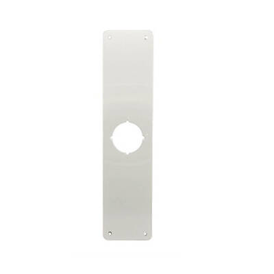 Don-Jo Remodeler Plate For Locks Without Safety Bolts, 15 Length, 3-1/2 Width, 0.032 Gauge, Satin Stainless Steel
