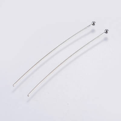 Tarnish Resistant 304 Stainless Steel Ball Head Pins