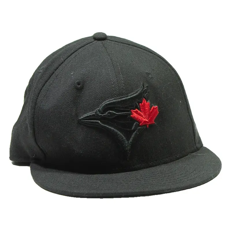 NEW ERA Blue Jays Mens Snapback Cap Black Wool L