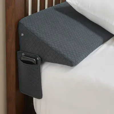 ăDeals for youăYescool Wedge Pillow Headboard Queen Size Bed Wedge Pillow Gap Filler, Bolster Bed Mattress Wedge Pillow f...