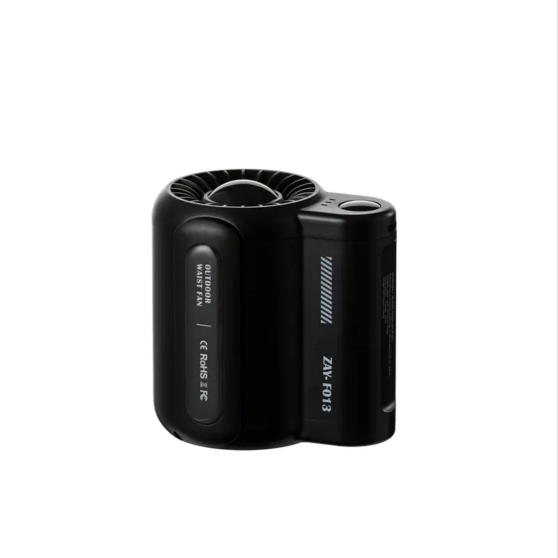 Rechargeable Portable Fan, Cooling Clip Fan, Strong Airflow Max 8H Working Time, Belt Fan for Shirt, Waist Cooling Fan for H...